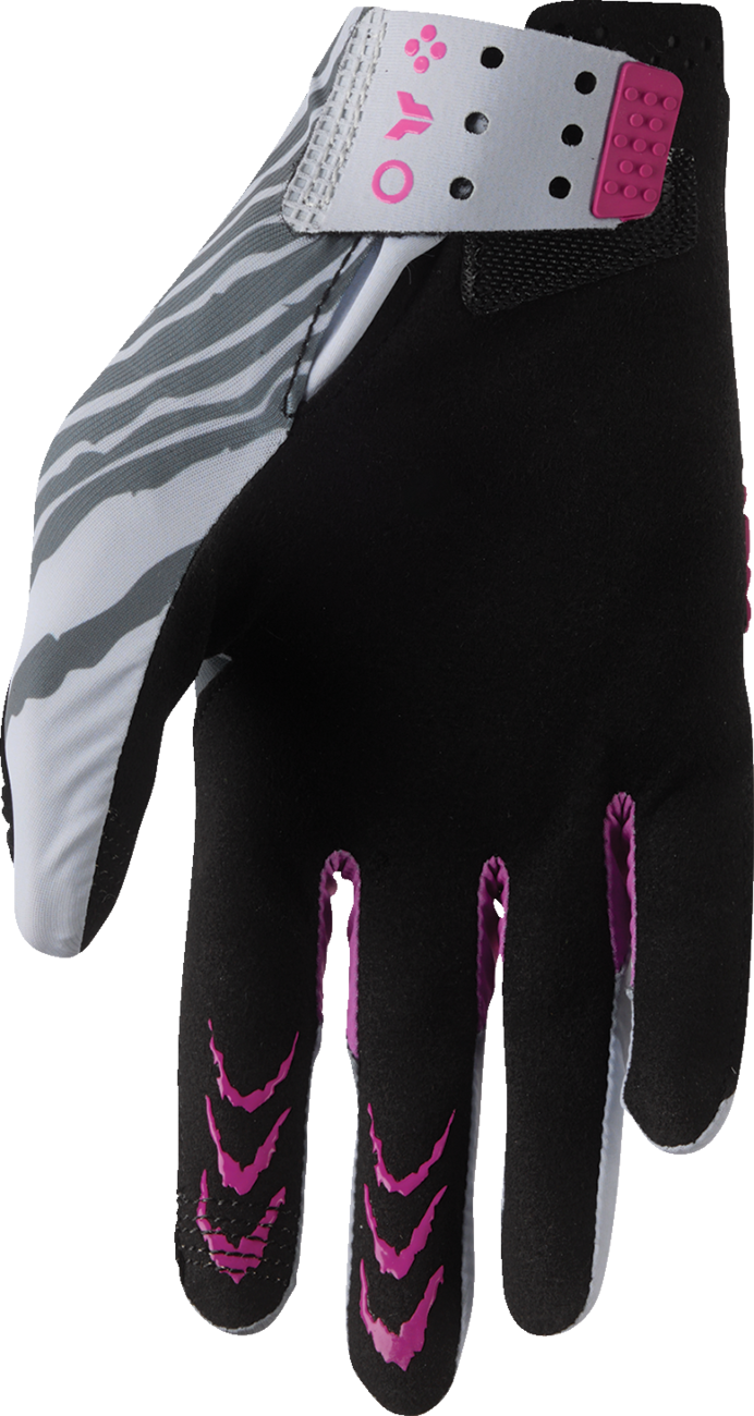 Thor Sportmode Damascus Gloves - Gray