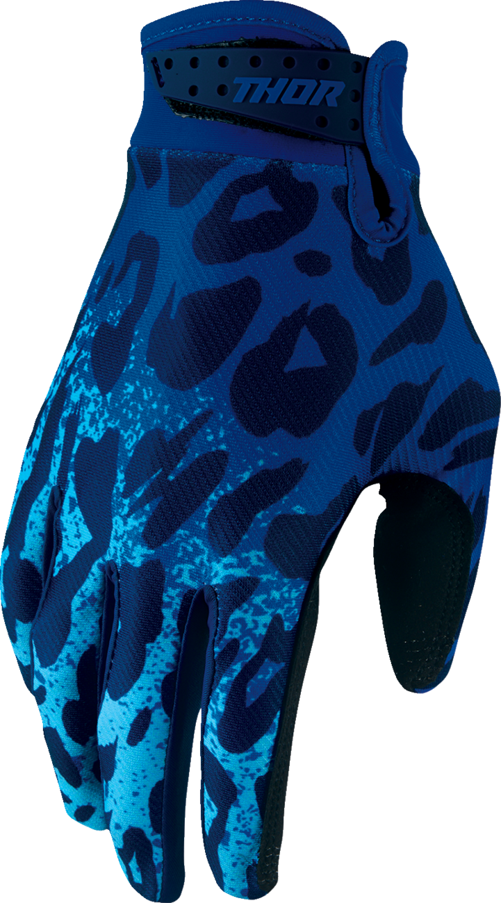 Thor Launchmode Namir Gloves - Blue/Navy