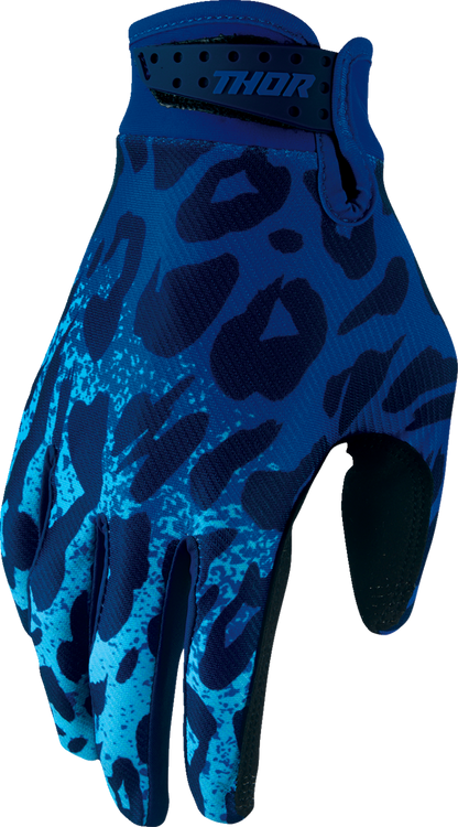 Thor Launchmode Namir Gloves - Blue/Navy