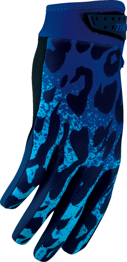 Thor Launchmode Namir Gloves - Blue/Navy