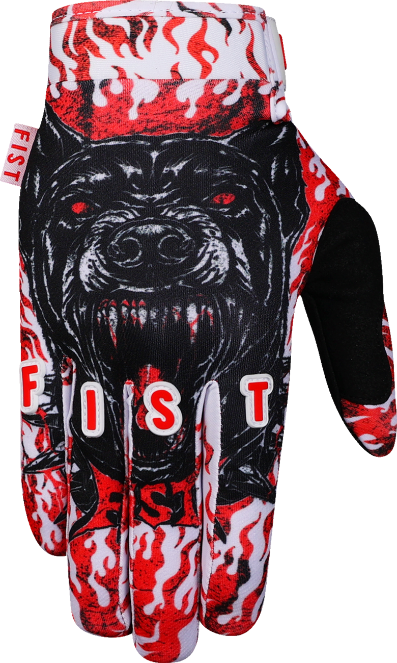 Fist Handwear Strapped Bite Back Gloves