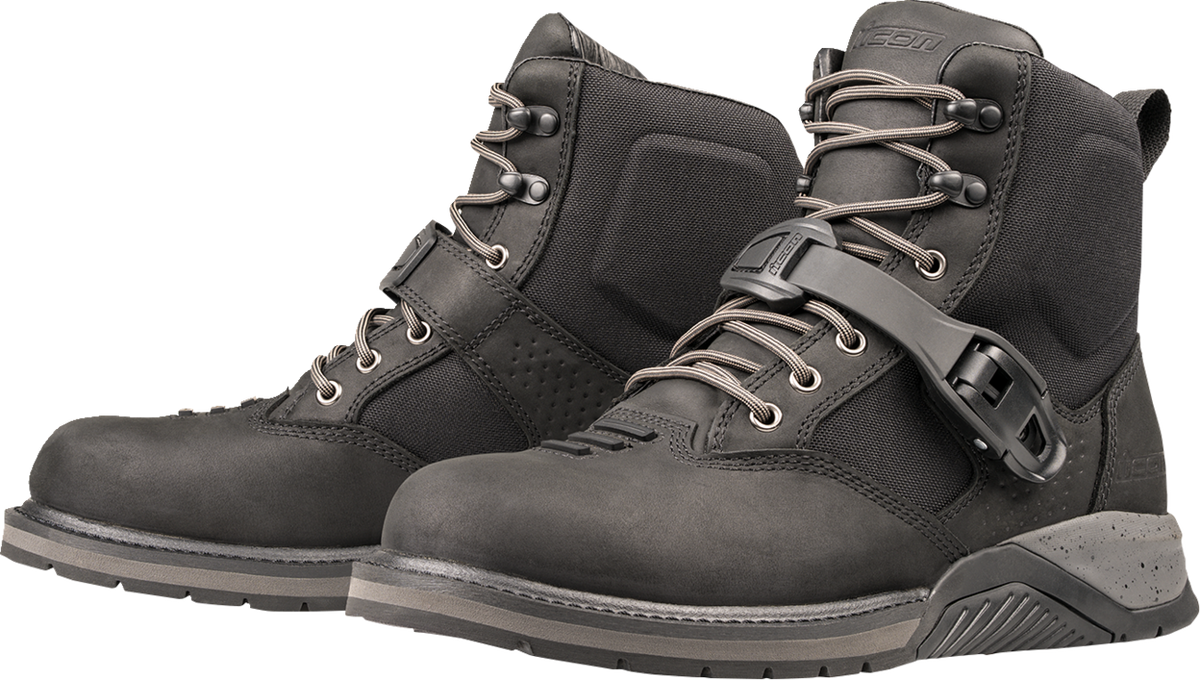 Icon SD6 Waterproof Boots - Black