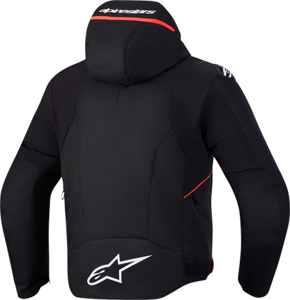 Alpinestars Zaca V2 Waterproof Jacket - Black/Red Fluo