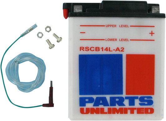 PARTS UNLIMITED Battery - RSCB14LA2 with Sensor SCB14L-A2