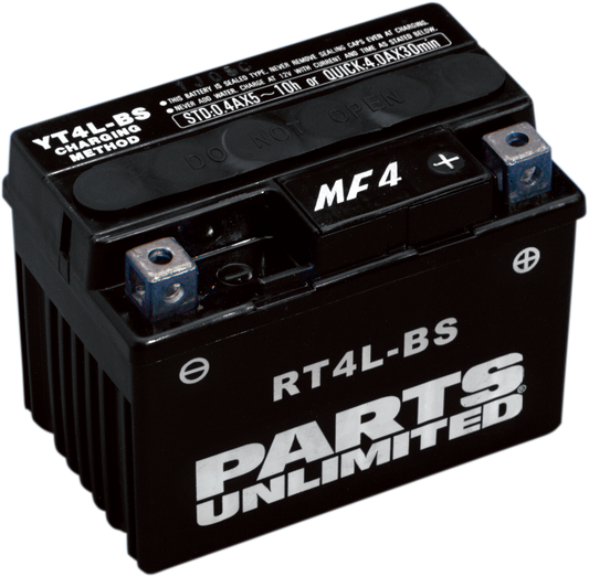 PARTS UNLIMITED AGM Battery - RTX4LBS .18 L CTX4L-BS