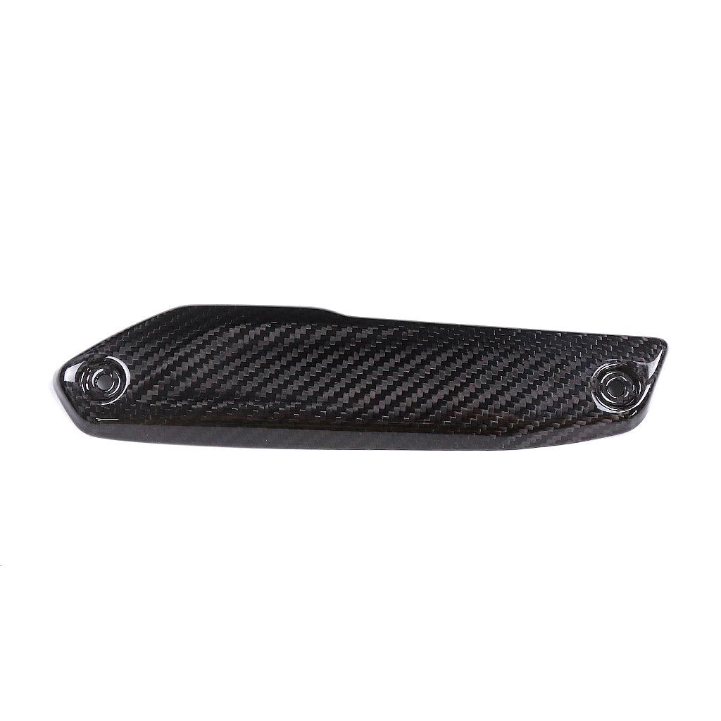79 Carbon Tech - BMW F900R/XR - Carbon Fiber Exhaust Heat Shield Long - Twill/Gloss