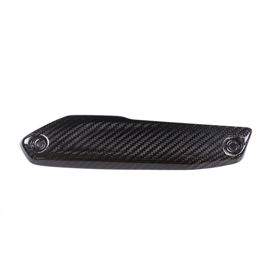 79 Carbon Tech - BMW F900R/XR - Carbon Fiber Exhaust Heat Shield Long - Twill/Gloss