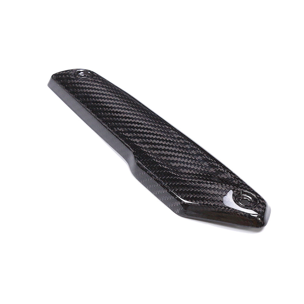 79 Carbon Tech - BMW F900R/XR - Carbon Fiber Exhaust Heat Shield Long - Twill/Gloss