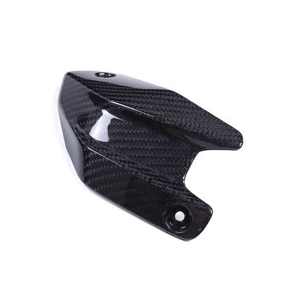 Akoso Carbon Tech - BMW F900R/XR - Carbon Fiber Exhaust Heat Shield - Twill/Gloss