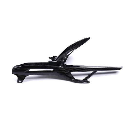 79 Carbon Tech - BMW F900R/XR - Carbon Fiber Rear Hugger/Chain Guard- Twill/Gloss
