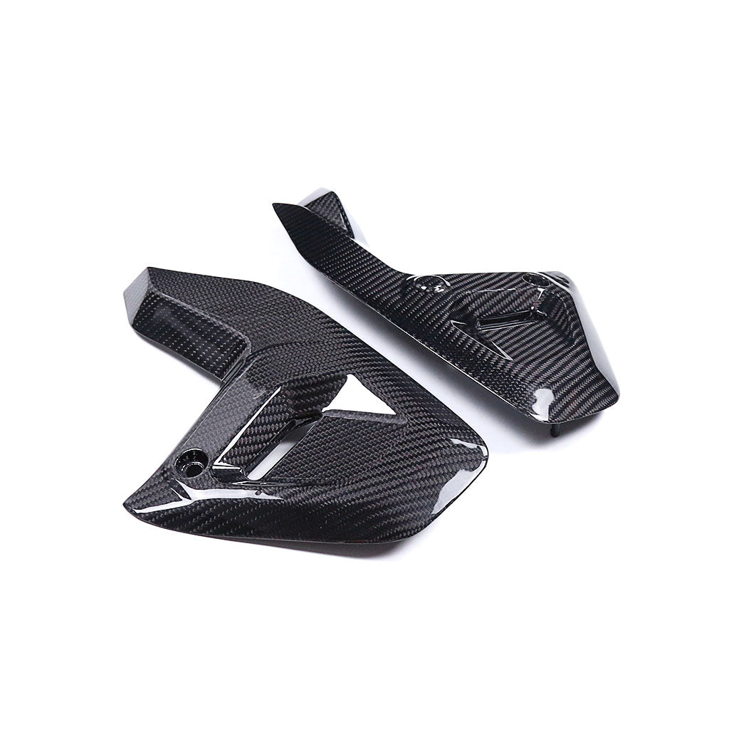 Akoso Carbon Tech - BMW R1300 GS - Carbon Fiber Upper Side Panel Frame Cover Twill/Gloss