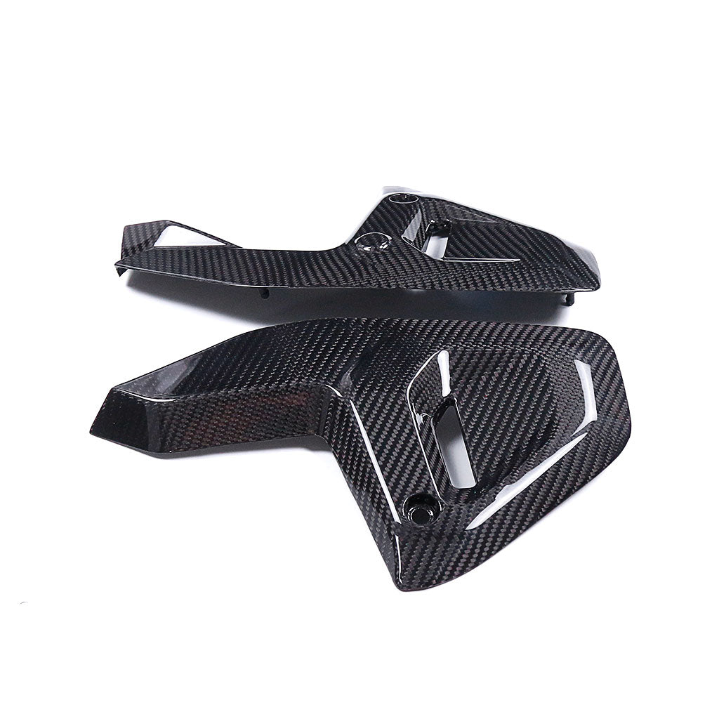 Akoso Carbon Tech - BMW R1300 GS - Carbon Fiber Upper Side Panel Frame Cover Twill/Gloss