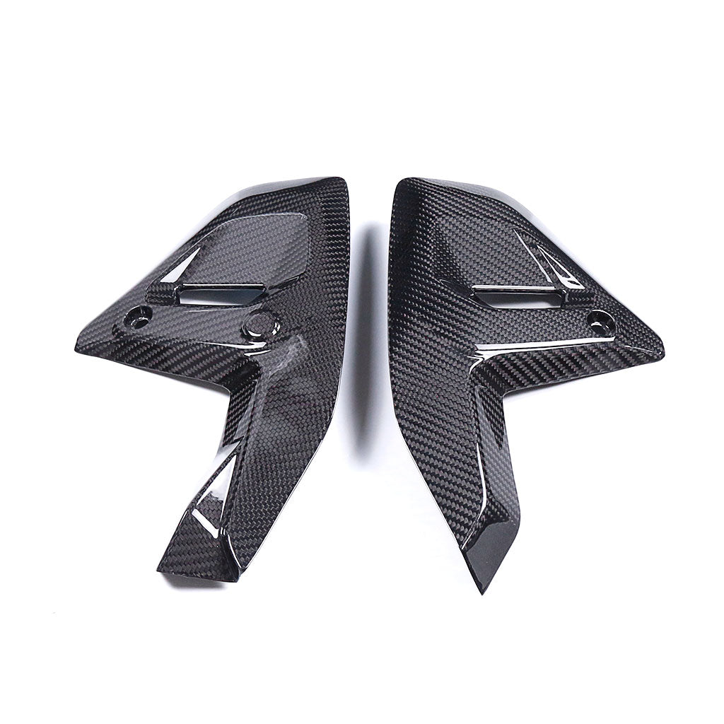 Akoso Carbon Tech - BMW R1300 GS - Carbon Fiber Upper Side Panel Frame Cover Twill/Gloss