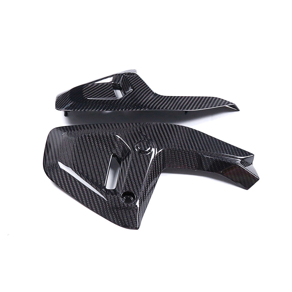 Akoso Carbon Tech - BMW R1300 GS - Carbon Fiber Upper Side Panel Frame Cover Twill/Gloss